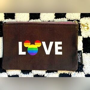 Disney Mickey Mouse Rainbow “LOVE” Pouch